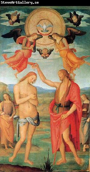 Pietro Perugino The Baptism of Christ